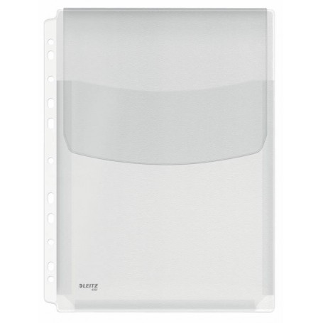 Esselte Fundas Fuelle con Solapa A4 - Liso - Multitaladro-11 - Capacidad 200 Hojas - con Solapa - Fabricada en PVC de 170 Micras