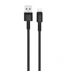 Cable USB-A Macho a USB-C Macho 5A - Carga Rapida + Transmision de Datos Alta Velocidad - Longitud 1m
