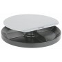 Kensington Soporte Giratorio Smartfit - Organizador Giratorio - Admite Monitores de Hasta 18,5 Kg - Altura Ajustable - Gris