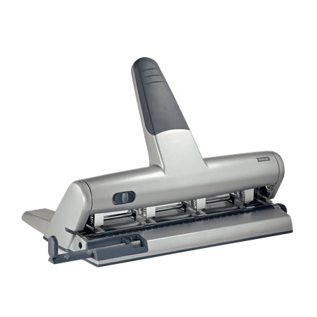 Petrus 514 Taladro Perforador de Punzones Moviles - Hasta 30 Hojas - Hasta Formato A2 - Para hacer hasta 6 Agujeros - 4 Punzones