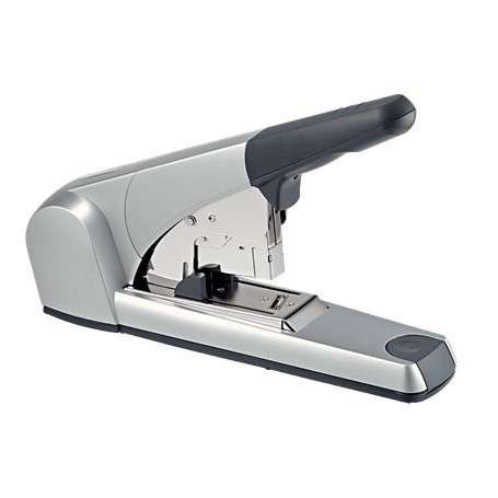 Petrus 1500 Grapadora de Gruesos - Hasta 120 Hojas - Grapado Plano - Para Grapas 23/15XL - Color Gris