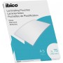 Ibico Gloss Pack de 100 Laminas para Plastificar A5 150 Micras - Acabado Brillante - Plastifica Papel, Fotos, Tarjetas de Visit