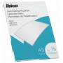 Ibico Gloss A3 150 Micras Carteras de Plastificar - Acabado Cristalino de Alto Brillo - Tamaño A3 - Caja de 100 - Color Transpar