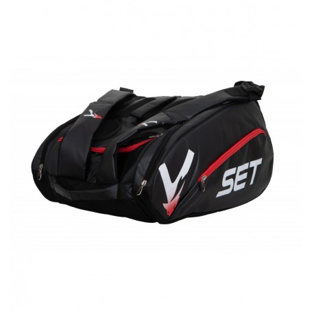 Set Paletero Premium Grande - Capacidad para 3 Palas - Amplio Departamento Central - Zapatero con Aireacion a parte - Bolsillos 