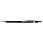 Bic Criterium Portaminas 0.07mm HB con Goma - Punta Retractil - Clip Metalico - Cuerpo de Color Negro