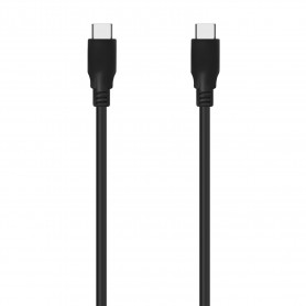 Aisens Cable USB 3.2 GEN2X2 20GBPS 8K@30Hz 5A 100W E-Marker - Tipo USB-C/M-USB-C/M - 0.6m - Color Negro
