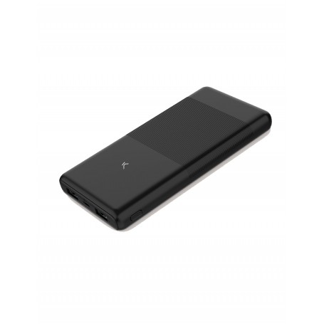Ksix Bateria Externa/Power Bank 10000mAh 22.5W - Ultrafina - Tecnologia PD - Carga Simultanea - 1x USB-A , 1x USB-C