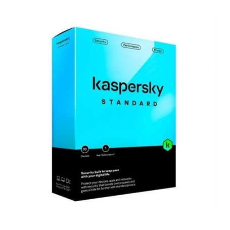 Kaspersky Standard Antivirus - 10 Dispositivos - Servicio 1 Año