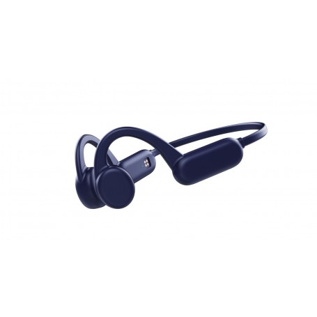Leotec True Bone Auriculares Deportivos Bluetooth de Conduccion Osea - Autonomia hasta 6h - Resistencia IPX8 - 32GB de Almacenam
