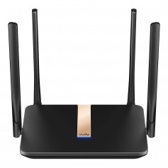 Cudy LT500D Router WiFi AC1200 4G LTE Doble Banda - 1x Puerto Wan 10/100Mbps y 3x Puertos Lan 10/100Mbps - 2x Antenas WiFi y 2x 