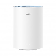 Cudy M1200 Sistema WiFi Mesh AC1200 Dual Band - 867Mbps en 5GHz, 300Mbps en 2,4GHz - 1x Puerto LAN 10/100Mbps, 1x Puerto WAN 10/