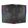 Mars Gaming MNBC5 Base de Refrigeracion para Portatil hasta 19" - 6 Ventiladores - 7 Posiciones de Inclinacion - Iluminacion ARG