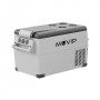 Muvip Nevera Portatil de Compresor 35L - Proteccion Bateria Vehiculo - Luz LED - Temperatura -20º/+20º - Conexion 12/24/220V - C