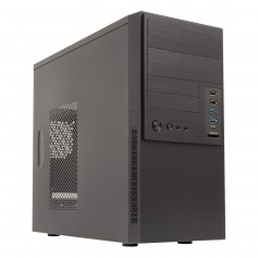 Unykach Caviar 6K Caja Micro ATX - Tamaño Disco Soportado 3.5", 2.5" - USB-A 3.2/2.0, USB-C, Audio, Lector de Tarjetas