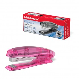 Erichkrause Elegance - Grapadora ?10 de Hasta 20 Hojas - Mecanismo de Acero de Alta Calidad - Color Variado