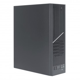 Unykach UK3003 Caja Torre MicroATX, ITX - Tamaño Disco Soportado 3.5", 2.5" - USB-A 2.0/3.2, USB-C 3.2 y Audio - Vantilador 80mm