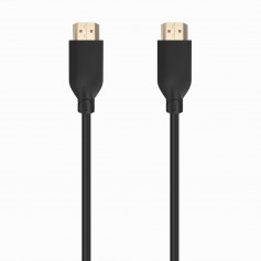 Aisens Cable HDMI V2.0 CCS Premium Alta Velocidad / Hec 4K@60Hz 18Gbps - A/M-A/M - 1.0m - Color Negro