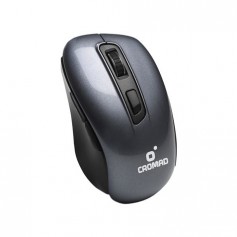 Cromad Raton Inalambrico - Hasta 10 Metros de Alcance - Incluye Mini Receptor USB - Maxima Autonomia de Bateria, Hasta 12 Meses 