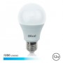 Elbat Bombilla LED - Potencia 12W - Lumenes 1080 - Tipo de Luz 6500K Luz Fria - Casquillo E27 - Angulo 220º - Dimensiones 60X120