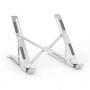 Aisens Soporte de Sobremesa Ajustable para Portatil / Tablet - Color Plata