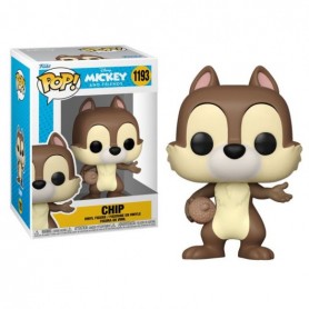 Funko Pop Disney Classics Mickey and Friends Chip - Figura de Vinilo - Altura 9.5cm aprox.