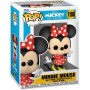 Funko Pop Disney Classics Mickey and Friends Minnie Mouse - Figura de Vinilo - Altura 9.5cm aprox.