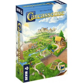 Carcassonne Juego de Tablero - Tematica Construccion/Estrategia - De 2 a 5 Jugadores - A partir de 10 Años - Duracion 35min. ap