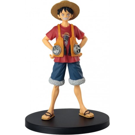 Banpresto One Piece The Grandline Men Vol. 1 Dxf Luffy - Figura de Coleccion - Altura 16cm aprox. - Fabricada en PVC y ABS