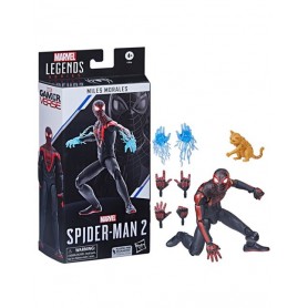 Hasbro Marvel Legends Spider-Man 2 Miles Morales - Figura de Coleccion - Altura 15cm aprox.