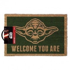 Pyramid Disney-Star Wars Felpudo Star Wars Yoda - Fabricado en Fibra de Coco con Base de PVC - Tamaño 60x40cm