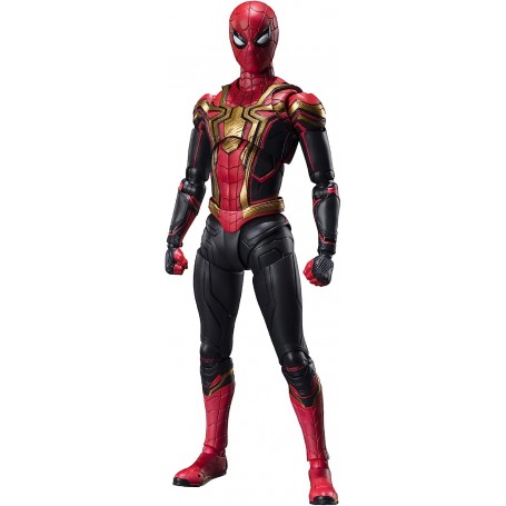 Tamashii Nations SH Figuarts Marvel Spider-Man No Way Home Spider-Man Edicion batalla Final - Figura de Coleccion - Altura 14.5c