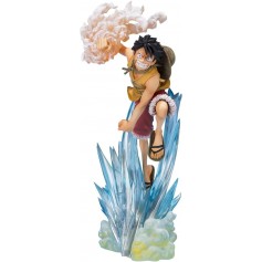 Tamashii Nations Figuarts Zero One Piece Monkey D Luffy Brother's Bond - Figura de Coleccion - Altura 14.5cm aprox. - Fabricada 