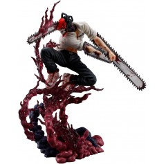 Tamashii Nations Figuarts Zero Chainsaw Man Chainsaw Man modo Batalla contra Bat Devil - Figura de Coleccion - Altura 21cm aprox