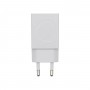 Aisens Cargador GaN Ultra Delgado 30W - 2xUSB-C PD3.0 QC4.0 - Color Blanco