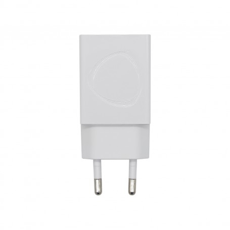 Aisens Cargador GaN Ultra Delgado 30W - 2xUSB-C PD3.0 QC4.0 - Color Blanco