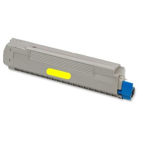 Toner sustituto Amarillo OKI C8600Y y C8800Y, reemplaza al Oki 43487709
