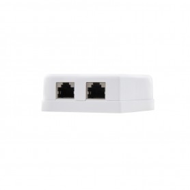 Nanocable Roseta de Superficie RJ45 Cat.6 FTP 2 Tomas