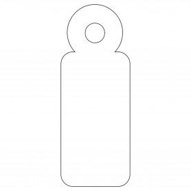 Apli Etiquetas Colgantes Blancas 11 x 29mm 1.000 U.
