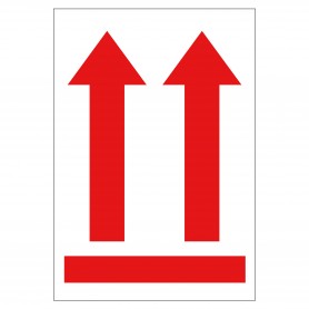 Apli Rollo Etiquetas Flecha Posicion Vertical 200 U.