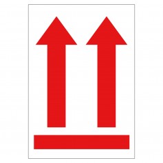 Apli Rollo Etiquetas Flecha Posicion Vertical 200 U.