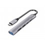 Equip Hub USB-C con 1x USB 3.0, 2x USB 2.0 y 1x USB-C PD - Carcasa de Aluminio