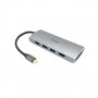 Equip Hub USB-C con 3x USB 3.0, 1x USB-C, 1x HDMI, Lector de Tarjetas SD y TF - Velocidad de hasta 5Gbps - Carcasa de Aluminio
