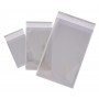Apli Bolsas Polipropileno Transparente con Cierre Adhesivo - 60 x 80mm - Galga 120 - Alta Resistencia y Flexibilidad - Uso Alime