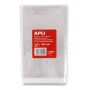 Apli Bolsas Polipropileno Transparente con Cierre Adhesivo - Tamaño 120 x 180mm - Galga 120 - Alta Resistencia y Flexibilidad - 
