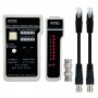 Nanocable Testeador para Cable RJ11/RJ12/RJ45, Coaxial