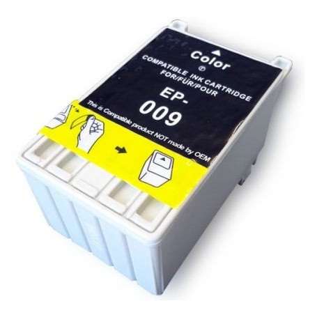 Cartucho sustituto Color EPSON 009, reemplaza al T009, 62ml de capacidad