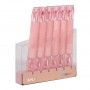 Apli Subrayadores Caramelo Rosa - Doble Punta: 5mm Plana y 2mm Redonda - Refill Pack de 6 - Ideal para Agendas, Libretas y Calen