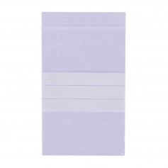 Apli Bolsas con Zip Auto Cierre Transparentes - 80 x 120mm - Material LDPE - Cierre Seguro y Facil Manipulacion - Aptas para Uso