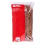 Apli Gomas Elasticas Ø 140 x 2mm - 1kg de Contenido - Gran Elasticidad y Resistencia - 70% de Caucho Natural