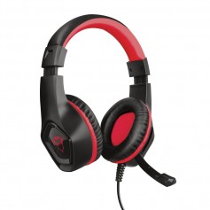 Trust Gaming GXT 404R Rana Auriculares con Microfono - Compatible con Nintendo Switch - Microfono Plegable - Diadema Ajustable -